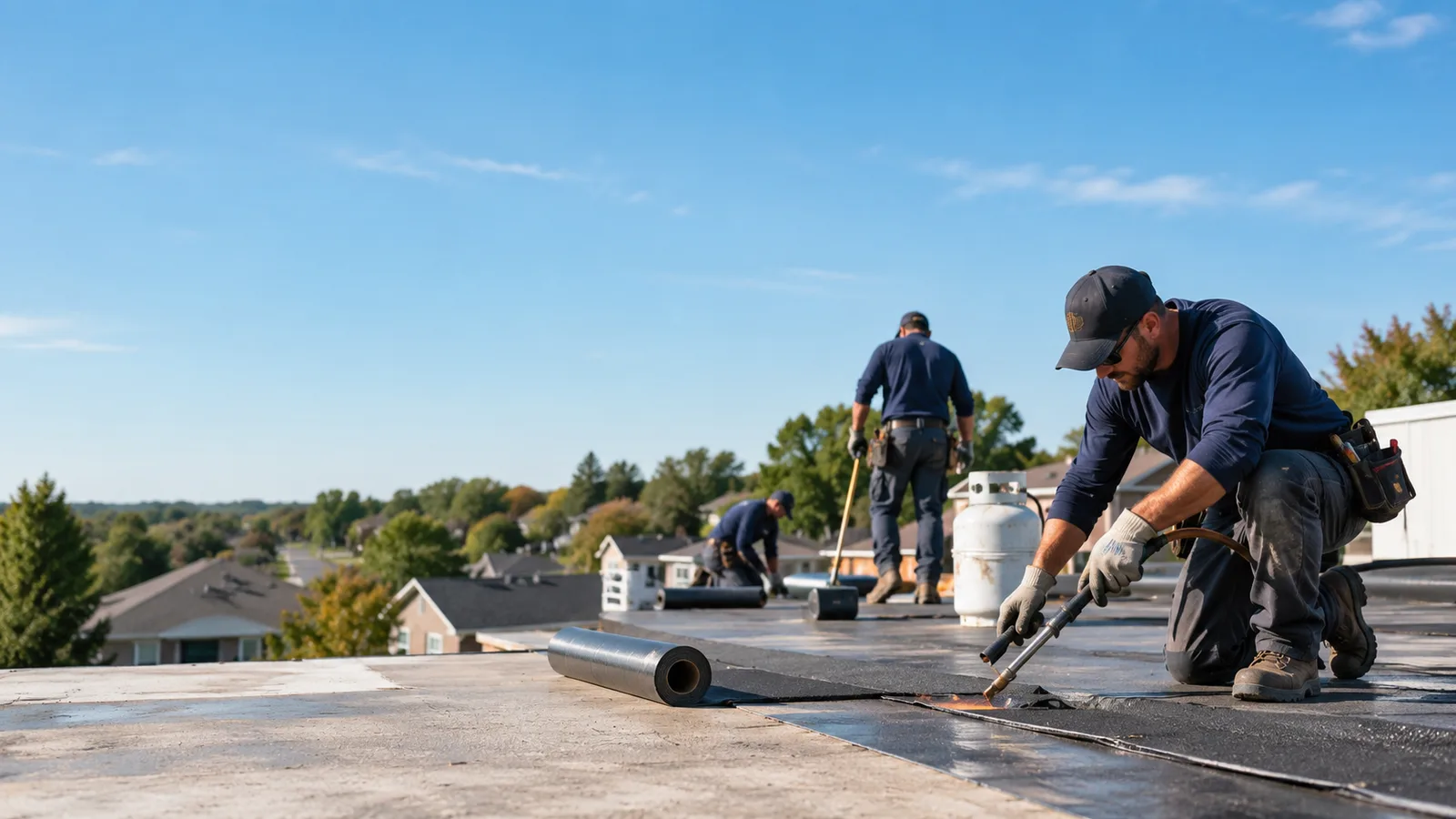 Flat Roof Leak Repair providers in King, NC